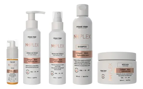 Serum Reparación Capilar Nissi Hair Nhplex Colágeno Biotina