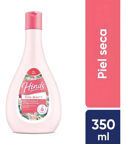 Crema Corporal Hinds Rosa Beauty Para Piel Seca 350ml