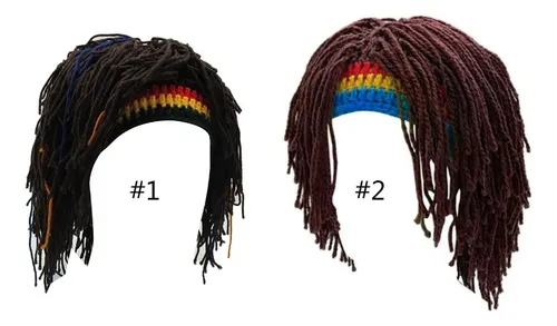 / Pelucas Tejidas Con Gorro For Barba (1 #mold), Estilo K