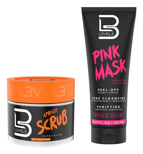 Combo Limpieza Facial Level 3 Exfoliante + Mascara Peel Off
