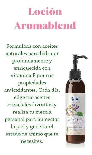 Swiss Just Aromablends Locion Cremosa Corporal 200 Ml