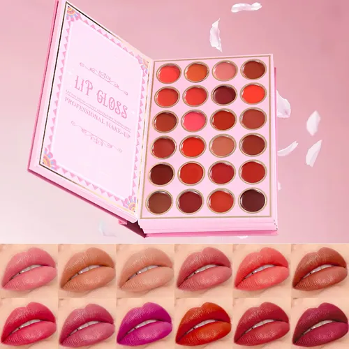 5 En 1 Paleta Sombras, Gloss, Iluminador, Rubor Y Contorno