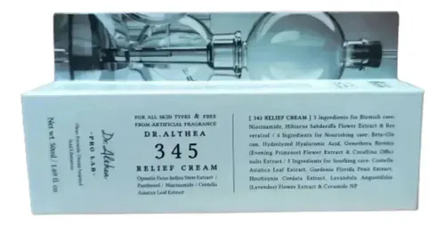 Dr.althea – Crema De Alivio 345 Para Marcas De Acné, 50 Ml