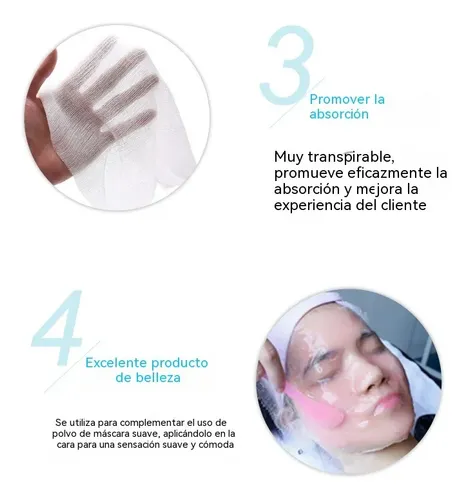 Venda De Gasa Facial 100uds Todo Tipo De Piel Todo Tipo De Piel