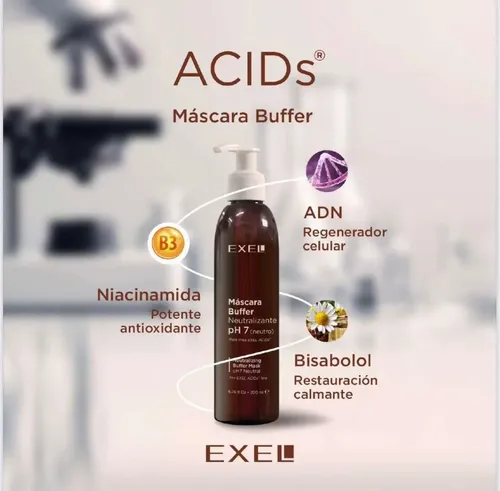 Exel Máscara Facial Buffer Neutralizante Ph7 Neutro 200ml