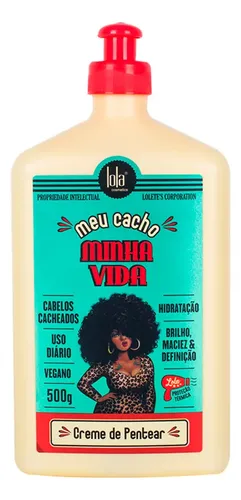 Kit Meu Cacho Minha Vida Lola: Shampoo + Crema + Máscara