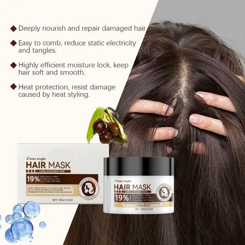 Mascarilla Capilar Protectora Térmica Sin Champú