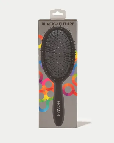 Cepillo Desenredante Para Cabello Rizado Framar Elegant Deta