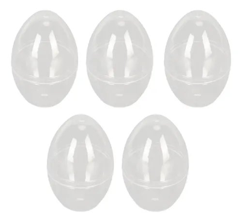 Estuche Portátil Con Forma De Huevo Transparente Para Esponj