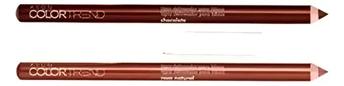 Delineador Labios Chocolate Rosa Natural Avon C. Trend Setx2
