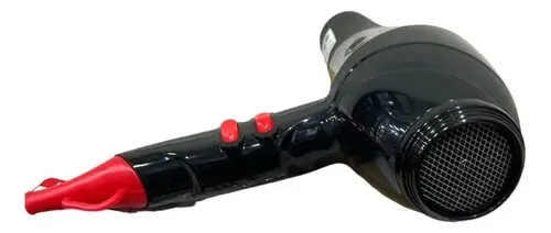 Secador De Pelo Profesional 2000w Frio Calor Color Negro