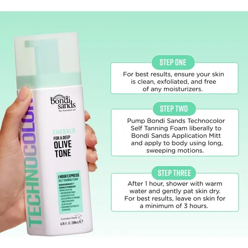 Espuma Autobronzeadora Bondi Sands Technocolor Emerald 200ml