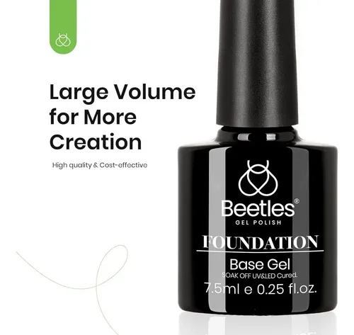 Set Gel Constructor Y Top Coat Beetles 3pcs 7.5ml Uñas