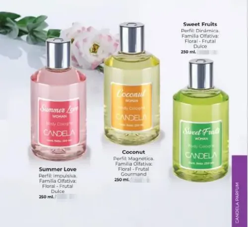 Colonia Para Mujer Sweet Fruits By Candela