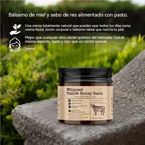 Lc Crema De Sebo De Res Alimentada Con Pasto 120 G 2pcs .j
