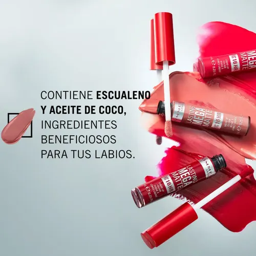 Labial Líquido Rimmel Lasting Mega Matte Acabado Mate Color 725