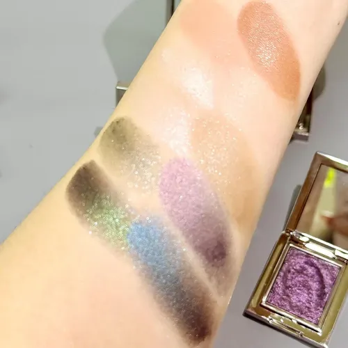 Sombra Glitter K’apeine 06# Brown 10 Tonos Polvo Perlado
