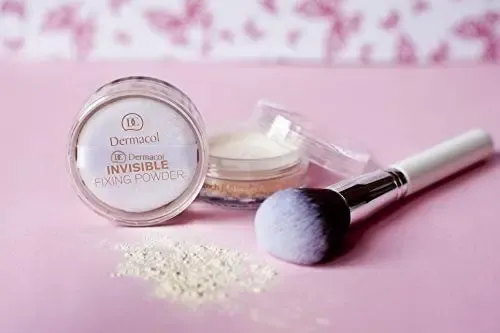 Polvo Fijador Invisible Dermacol Maquillaje Hipoalergenico