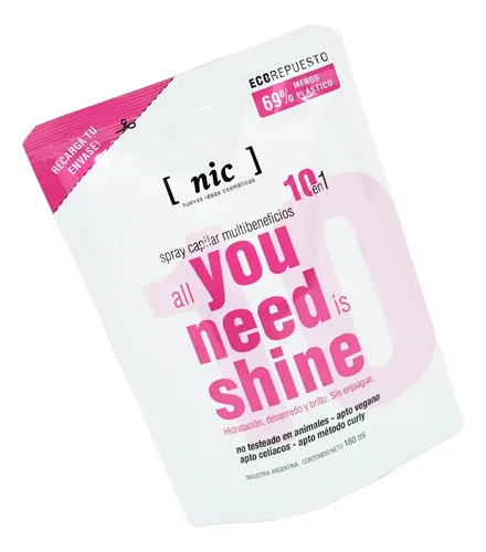 Nic All You Need Is Shine Refill Acondicionador 10 En 1 3c