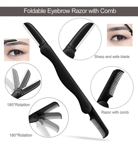 Kit De Cejas 4 En 1, Recortadora De Cejas