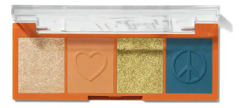 Mini Paleta E.L.F. Cosmetics Good Vibes Only 4 Sombras Brillante