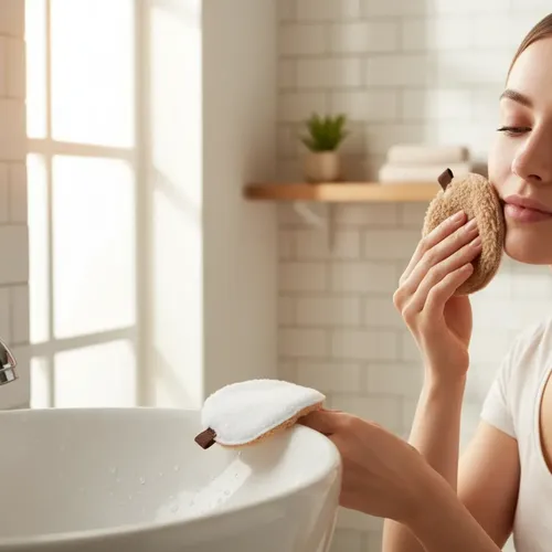 Pad Desmaquillante Facial Tela Toalla Microfibra Lavable X20
