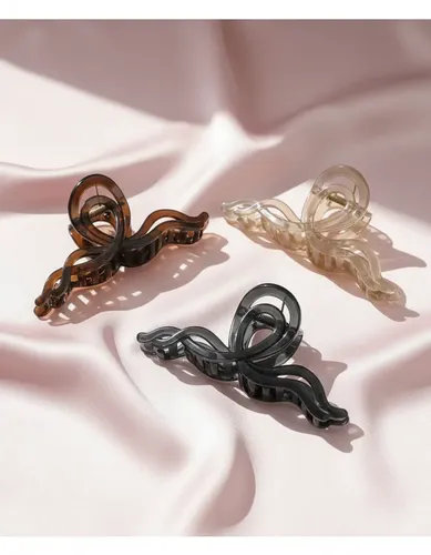 Broches Para El Pelo X6 Translucido Mujer Urbanchic 1012