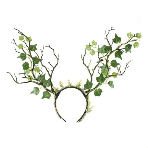 Hy Diadema Con Forma De Hoja De Rama For Brujas En –