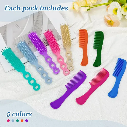 Set De Cepillos Y Peines Para Cabello Cydioa 100 Piezas Mult