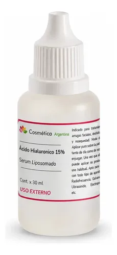 Pack X 3 Serum Liposomados Acido Hialuronico Dmae Vitamina C