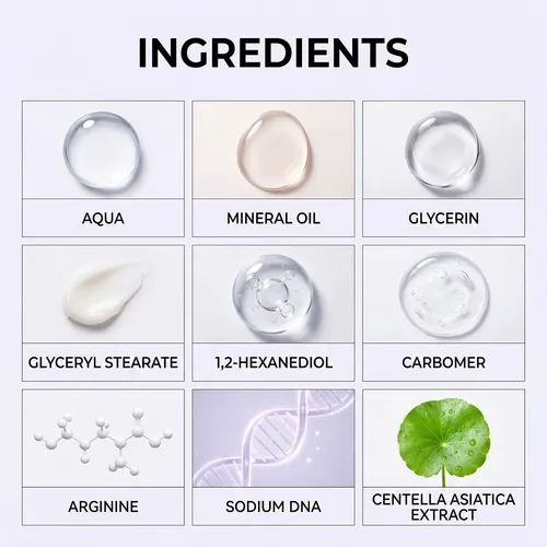 Crema Reafirmante De Adn Con Centella Sódica 50 G