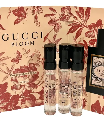 Eau De Parfum En Aerosol Edp Para Mujer Gucci Bloom, 1,5 Ml, Juego De 3