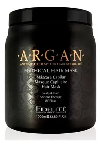 Pack Fidelité Argán: Shampoo de 900 ml y Máscara de 1 kg Para Cabello