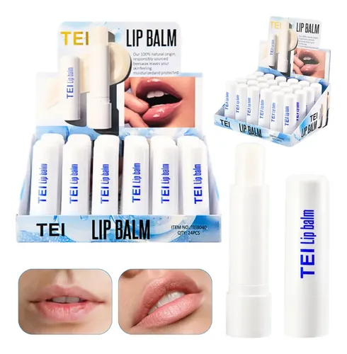 Balsamo Labial Hidratante Lip Balm Manteca De Cacao Tei