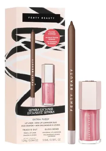 Fenty Set Delineador Gloss Y Sacapuntas Extra Fu$$y