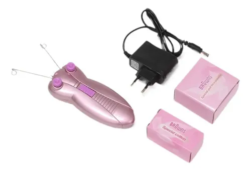 Depiladora Eléctrica Facial Corporal Hilo
