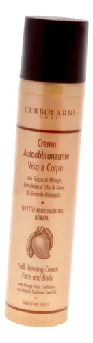 Crema Autobronceadora Lerbolario Mango Jugo 98ml