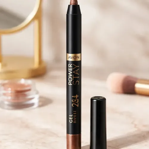 Lapiz Delineador En Gel Power Stay Ojos 24hs-marrón Dorado