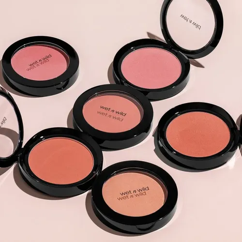 Wet N Wild Rubor En Polvo Compacto Blush Coloricon Tono del maquillaje Pinch me pink