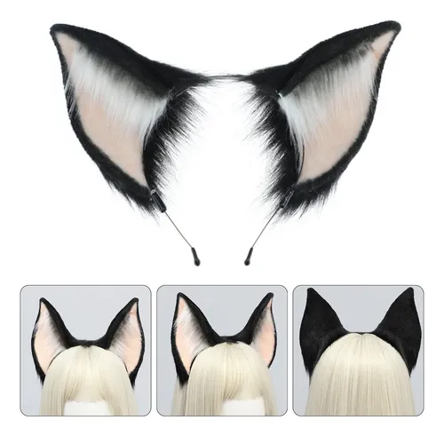 Bat Ear Headband Halloween  Maid Hairhoop Role Playing 7hh705446