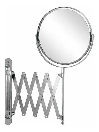 Espejo Extensible Con Aumento Cromo