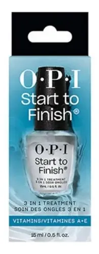 Opi Nail Lacquer Start To Finish 3-in-1 Base Top Fort. 15 Ml