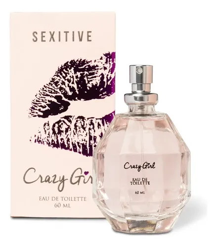 Perfume Crazy Girl Eau De Toilette Sexitive 60 mL Floral Feromonas