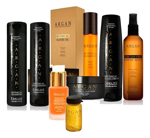 Super Combo Capilar Mythical Argan Fidelité Kit 8 Productos