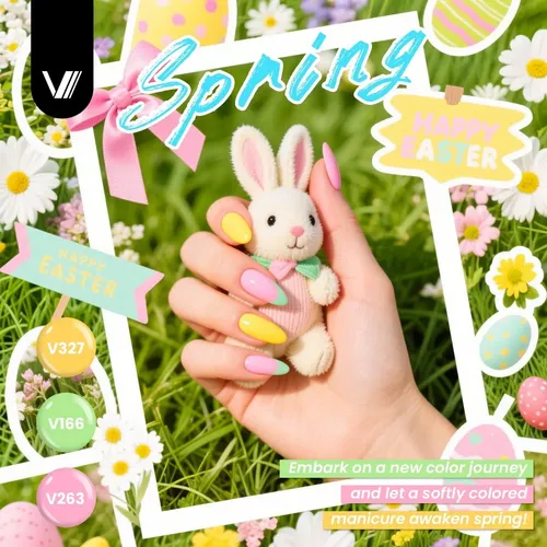 Set Esmaltes Gel Vanreesa 60 Pzas 55 Colores Kit Completo