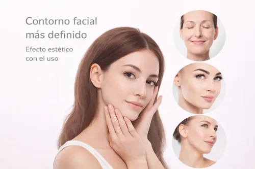 Máscara Facial V Line Silicona Reutilizable Efecto Tensor