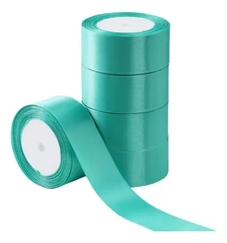 O.o 5 Rollos De Listón De Regalo De 4 Cm, Decoración De O Vi