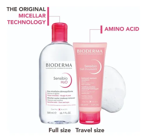 Desmaquillante De Agua Micelar Bioderma Sensibio H2o