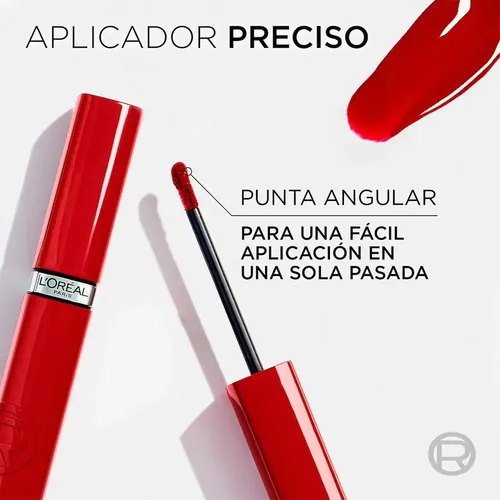 Labial LAQUE RESIST BERRY BORDEAUX 635 L’Oréal Paris