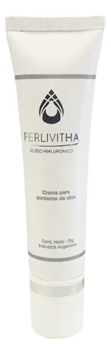 Perlivitha Crema Contorno Ojos Antiedad Ácido Hialurónico Piel Sensible